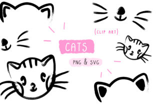 Cat Kitten Handmade Vector