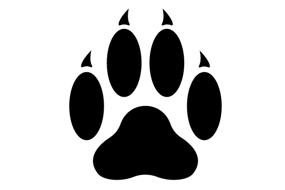 Cat Paw Print Embroidery Design