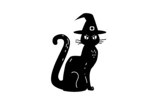 Vintage Halloween Cat